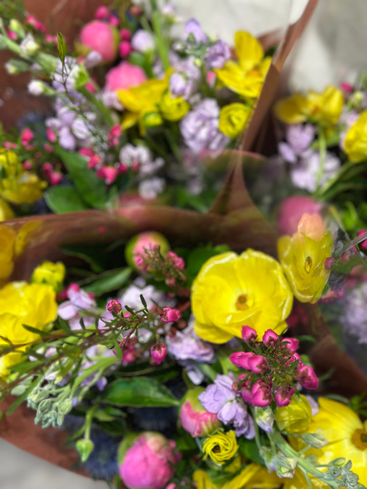 Subscription- Wrapped Bouquets - Three Months